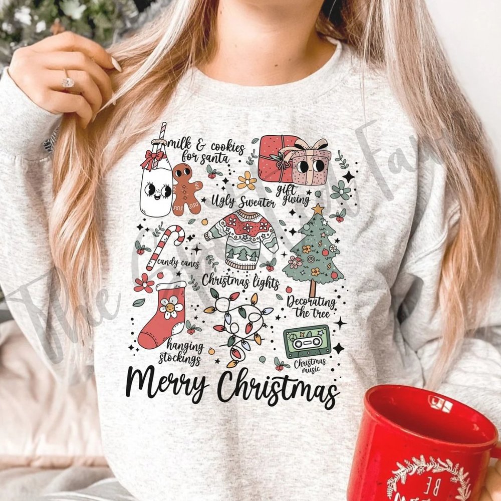 Retro Christmas Sweatshirt